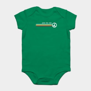 Peace Love Elves Baby Bodysuit